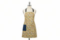 Warm Floral Paisley Apron, Reversable and Adjustable
