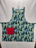 Christmas Tree Field Apron, Reversable and Adjustable