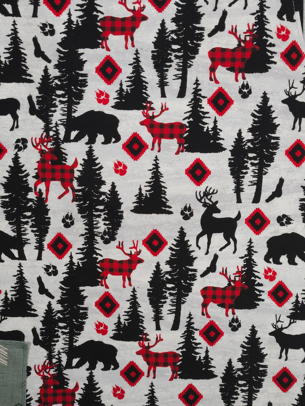 Forest Animals Apron, Reversable and Adjustable