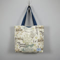 Le Jardin Scrip with Birds Tote Bag