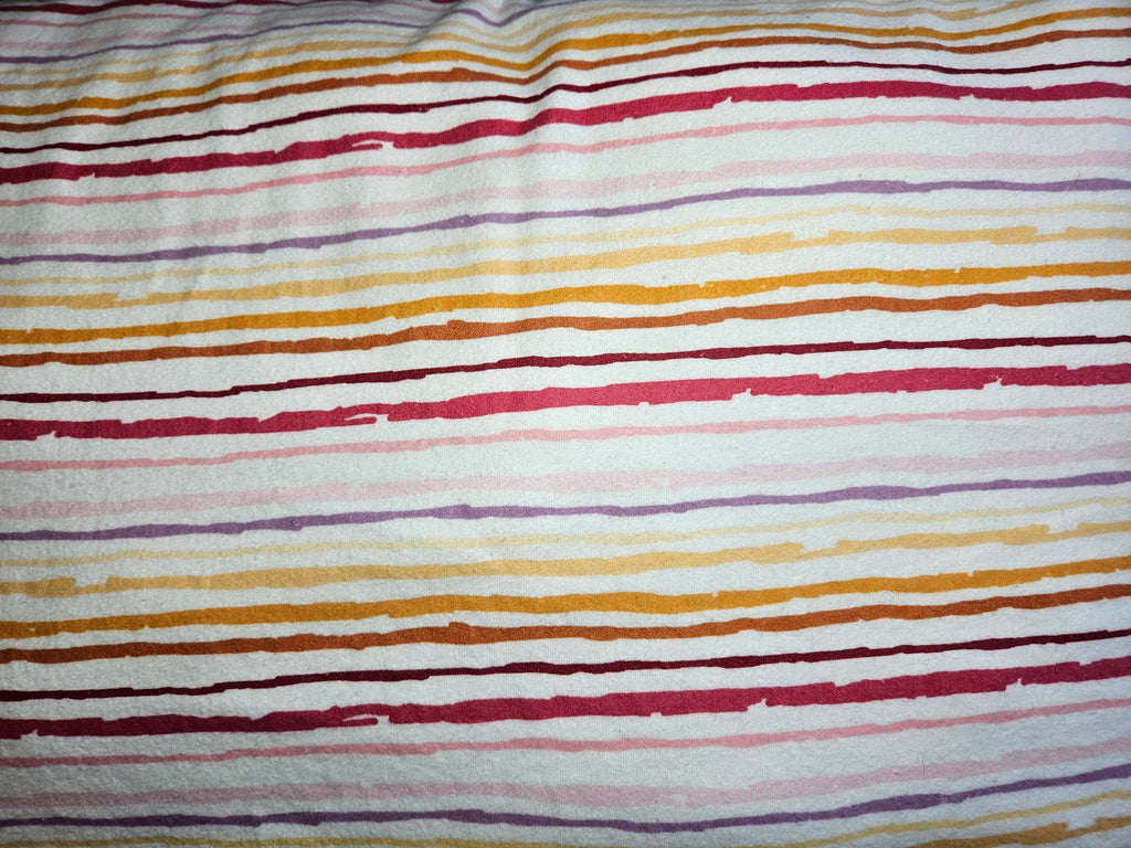Pastel Striped Queen Pillowcase