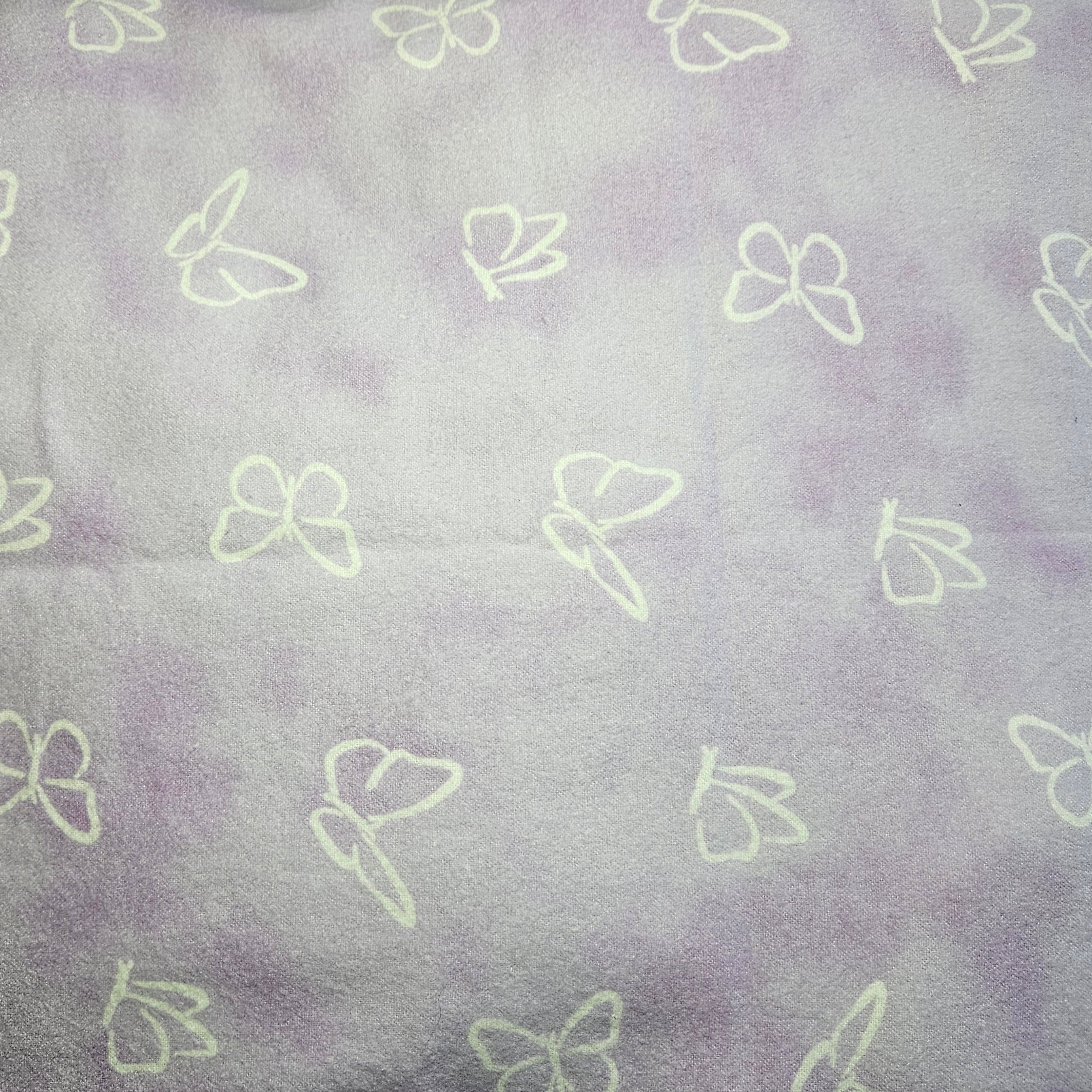 Lavender Butterfly Queen Pillowcase