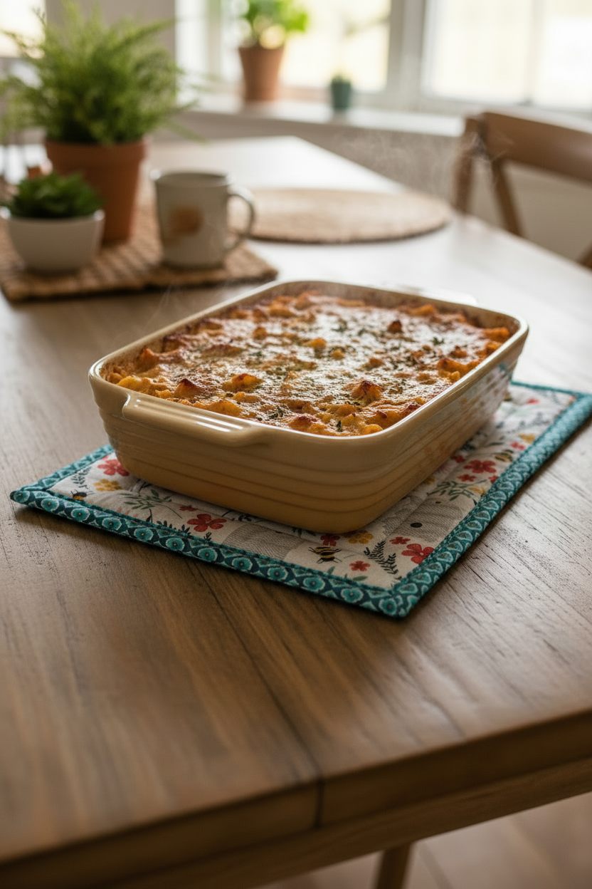 Honey Bee and Blossoms Oversized Hot Pad